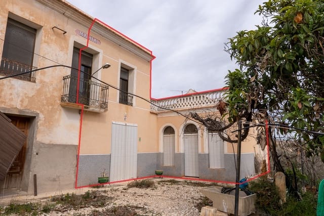 4 makuuhuone Maalaistalo myytävänä paikassa Monóvar / Monóver mukana uima-altaan - 180 000 € (Ref: 8879034)