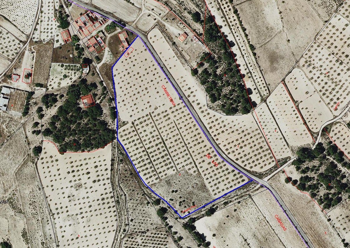 Undeveloped Land for sale in Pinoso - € 35,000 (Ref: 9024963)