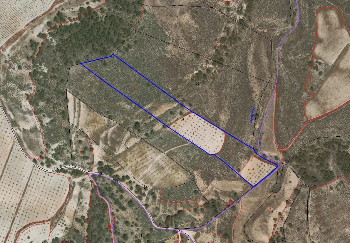 Grunde uden byggetilladelser til salg i La Zarza - € 45.000 (Ref: 9105195)
