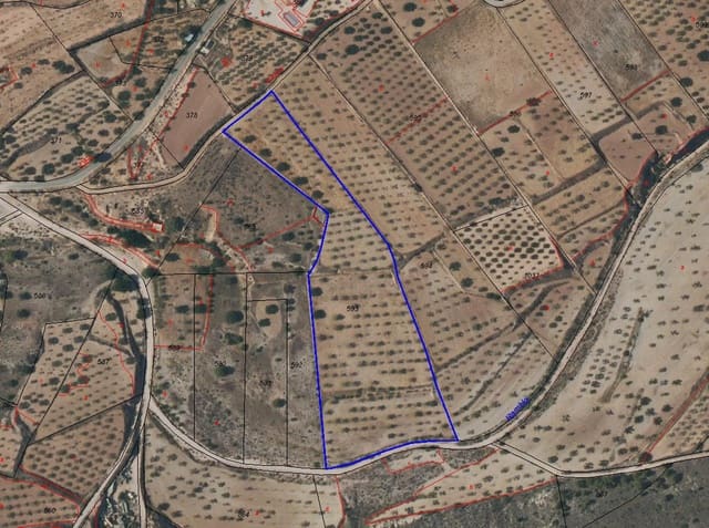 Undeveloped Land for sale in Macisvenda, Abanilla - € 55,000 (Ref: 9278540)