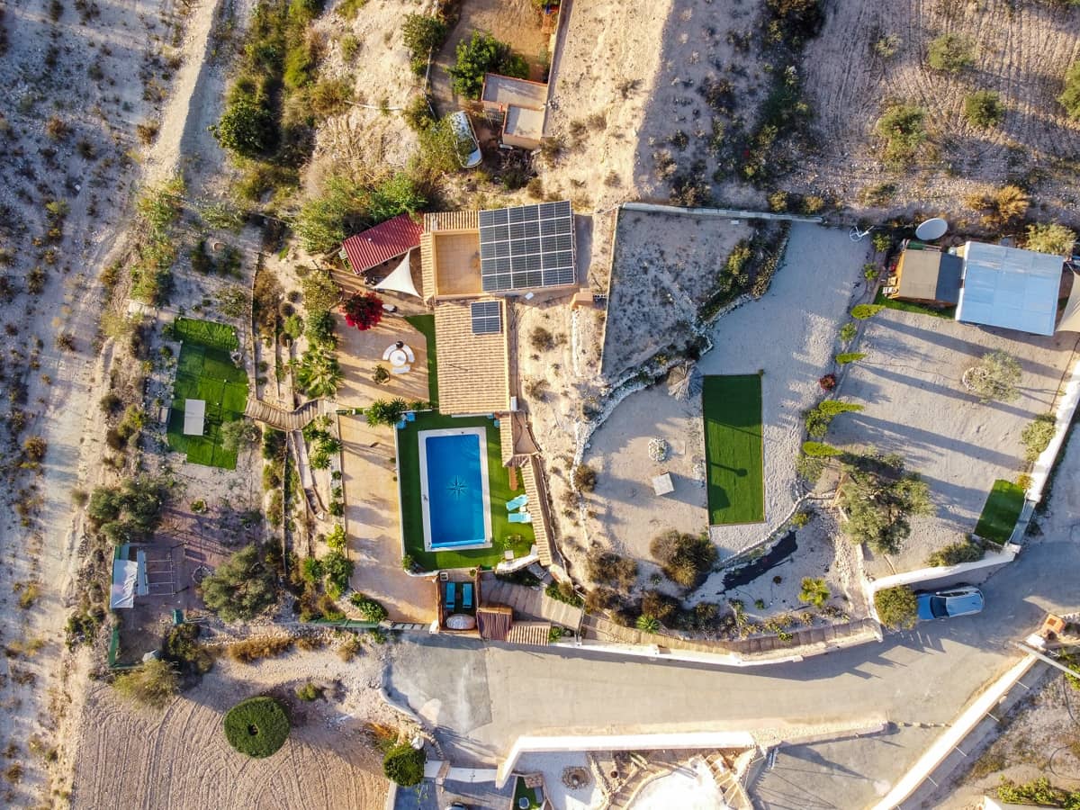 4 chambre Finca/Maison de Campagne à vendre à Abanilla avec piscine - 272 000 € (Ref: 9406922)