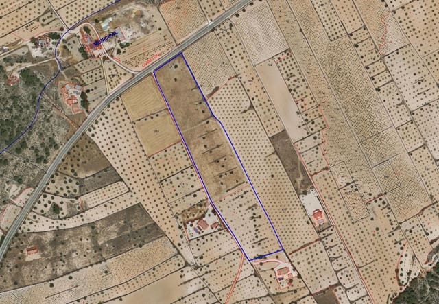 Ubebygd land til salgs i La Zarza, Pinoso - € 59 000 (Ref: 9453668)