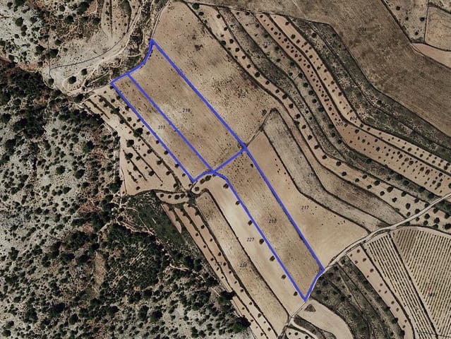 Rakentamaton maa myytävänä paikassa Encebras, Pinoso - 30 000 € (Ref: 9597166)