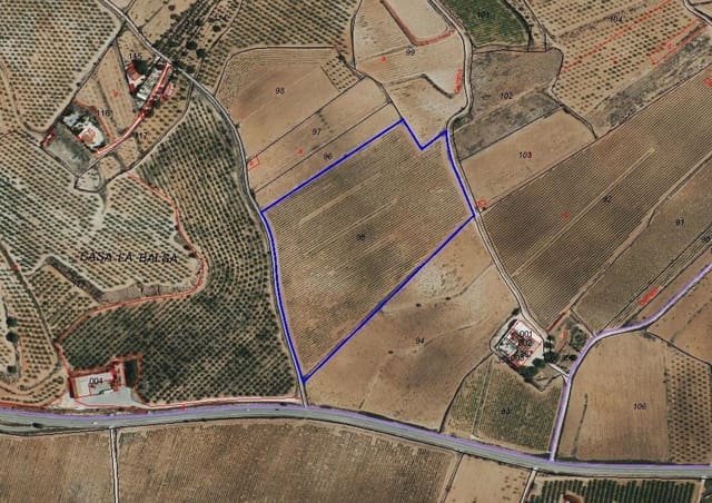 Undeveloped Land for sale in Pinoso - € 200,000 (Ref: 9730723)