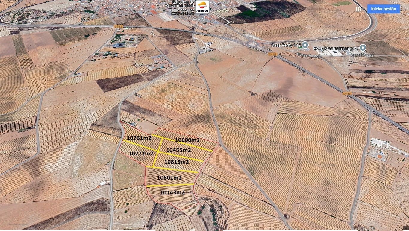 Undeveloped Land for sale in Pinoso - € 324,000 (Ref: 9730724)