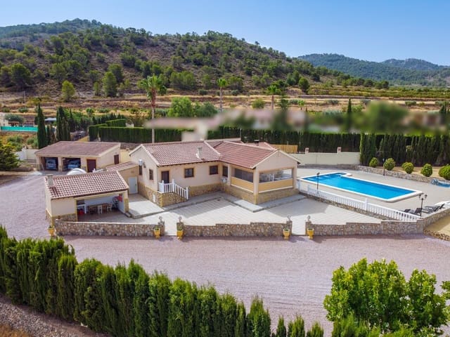 3 soveværelse Villa til salg i Cañada de la Lena, Abanilla med swimmingpool - € 435.000 (Ref: 9978075)