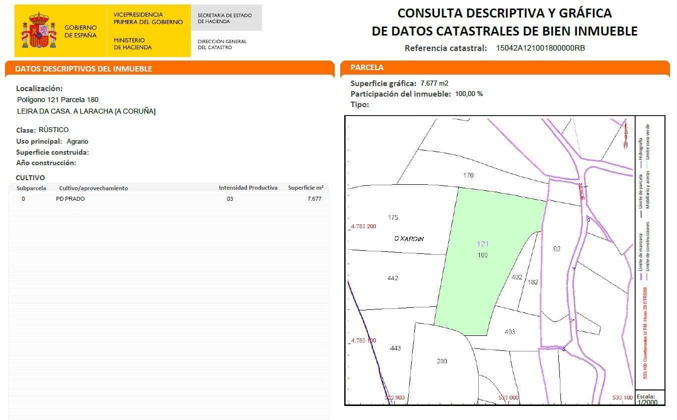 2 makuuhuone Maalaistalo myytävänä paikassa A Laracha - 135 990 € (Ref: 9383374)