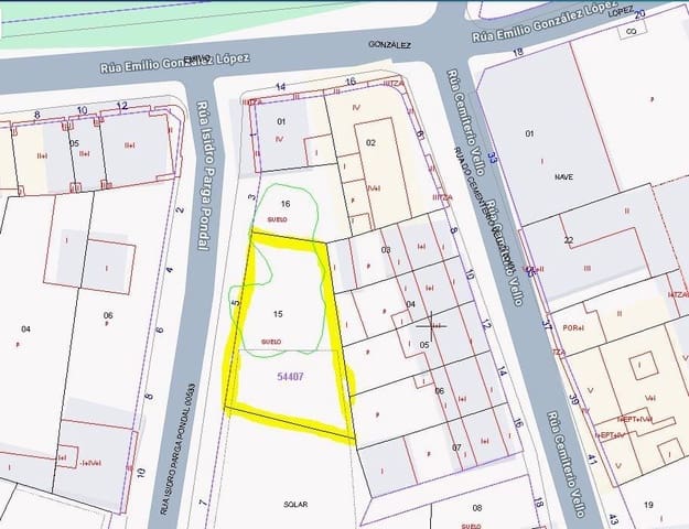 Solar/Parcela en Carballo en venta - 58.900 € (Ref: 9383442)