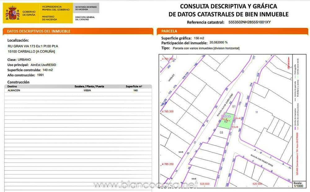 Kommersiell til salgs i Carballo med garasje - € 125 000 (Ref: 9383450)