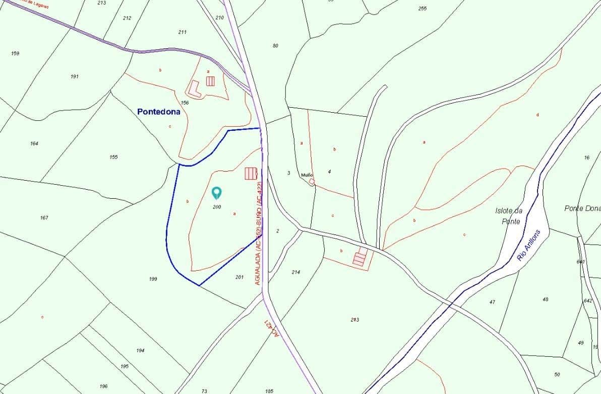 3 sovrum Finca/Hus på landet till salu i Ponteceso - 68 990 € (Ref: 9383477)