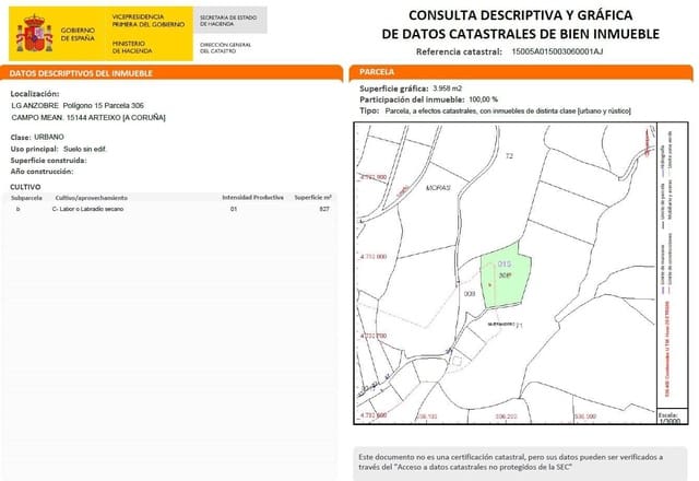 Building Plot for sale in Arteixo - € 79,990 (Ref: 9383479)