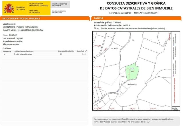 Building Plot for sale in Arteixo - € 79,990 (Ref: 9383479)