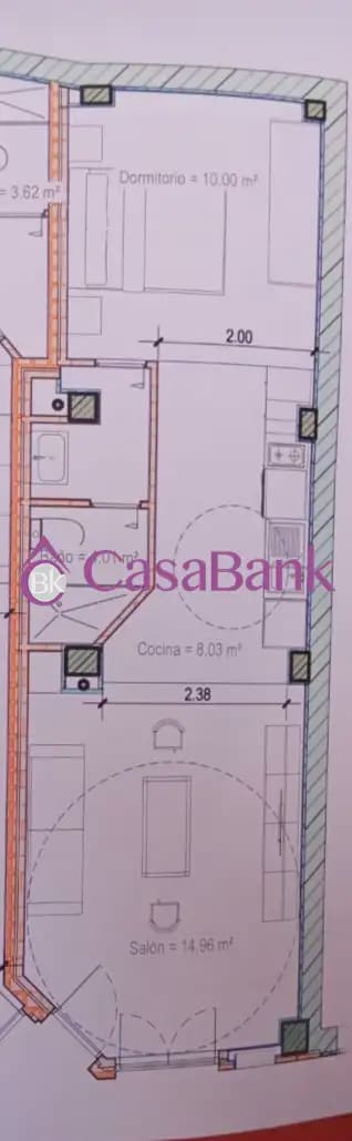 1 soverom Loft til salgs i Cordoba by - € 148 500 (Ref: 9904869)