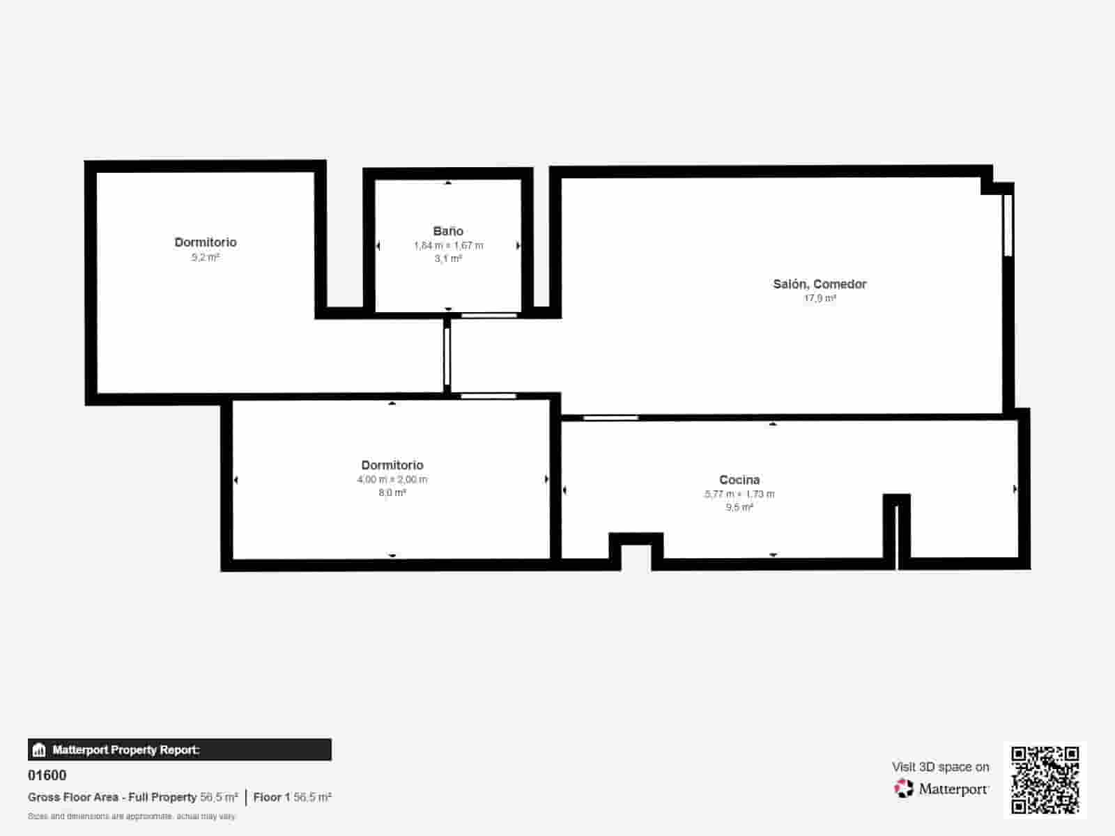 2 camera da letto Appartamento in vendita in La Aparecida - 65.900 € (Rif: 9379419)