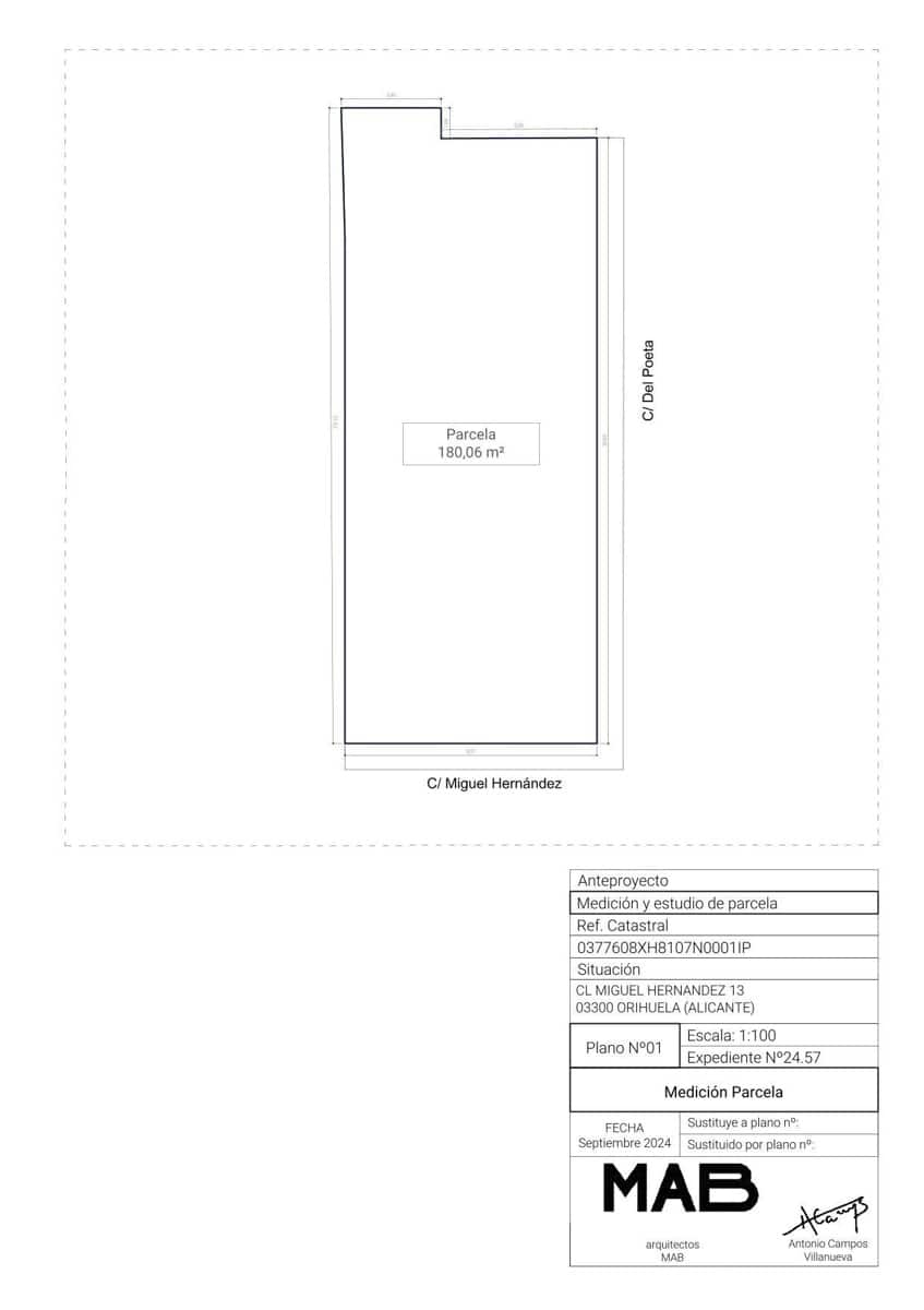 Byggegrund til salg i Orihuela - € 60.000 (Ref: 9379427)