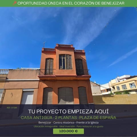 4 makuuhuone Omakotitalo myytävänä paikassa Benejúzar - 120 000 € (Ref: 9379429)