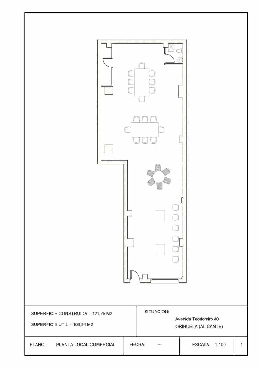 Gewerbe zu vermieten in Orihuela - 1.099 € (Ref: 9379433)