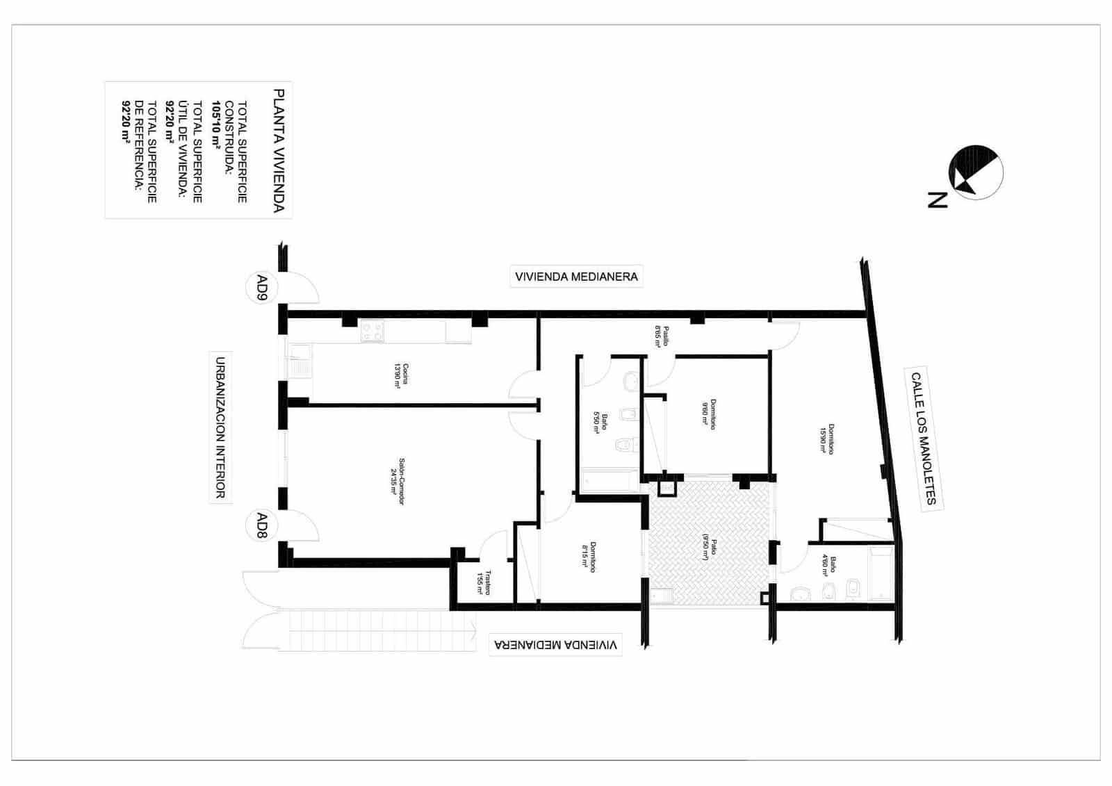 3 slaapkamer Bungalow te koop in Raiguero de Bonanza - € 107.000 (Ref: 9440023)