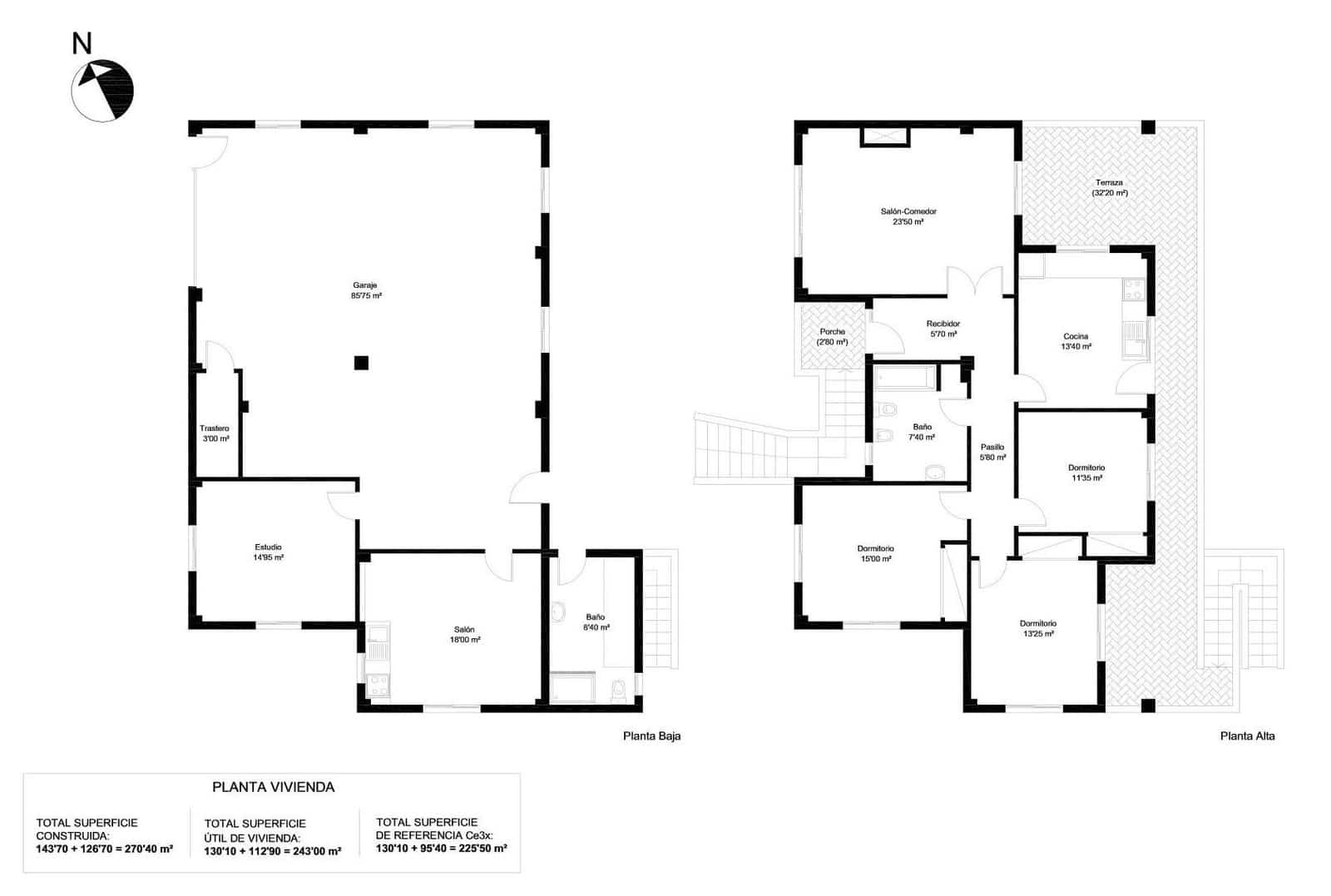 3 soverom Villa til salgs i Orihuela med svømmebasseng garasje - € 320 000 (Ref: 9470657)
