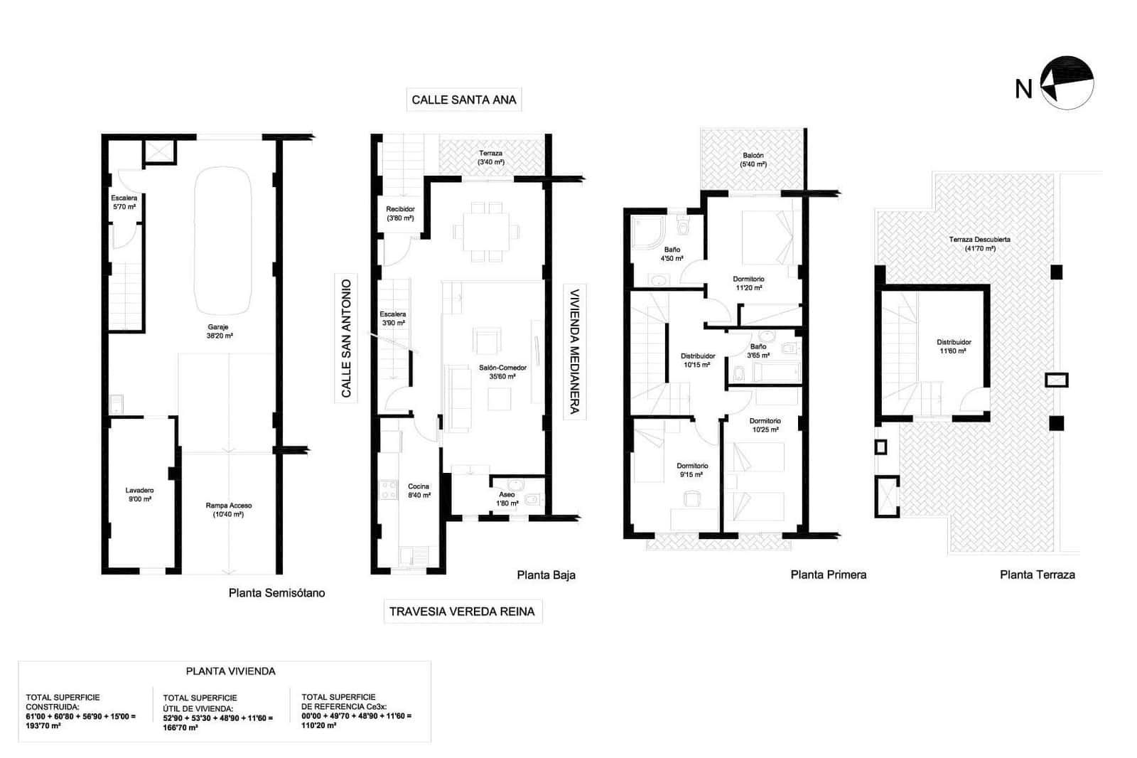 3 camera da letto Appartamento in vendita in Beniel - 169.900 € (Rif: 9629905)