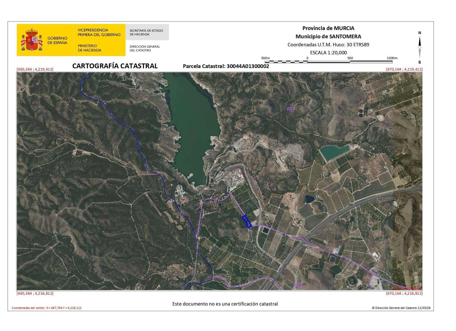 Undeveloped Land for sale in Santomera - € 45,000 (Ref: 9714870)