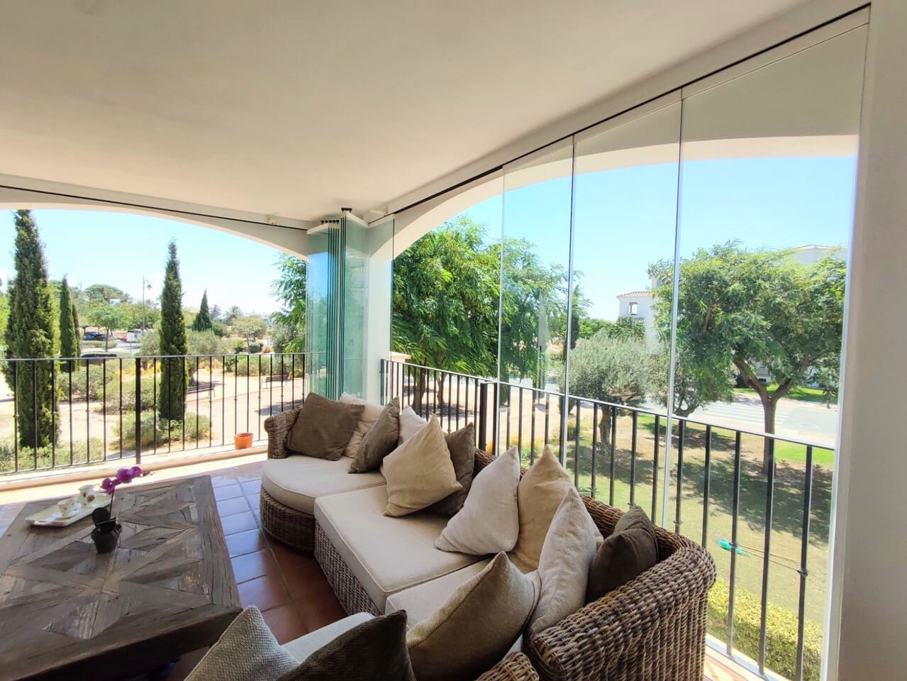 Apartamento de 2 habitaciones en Hacienda Riquelme en venta con piscina - 164.950 € (Ref: 10004175)