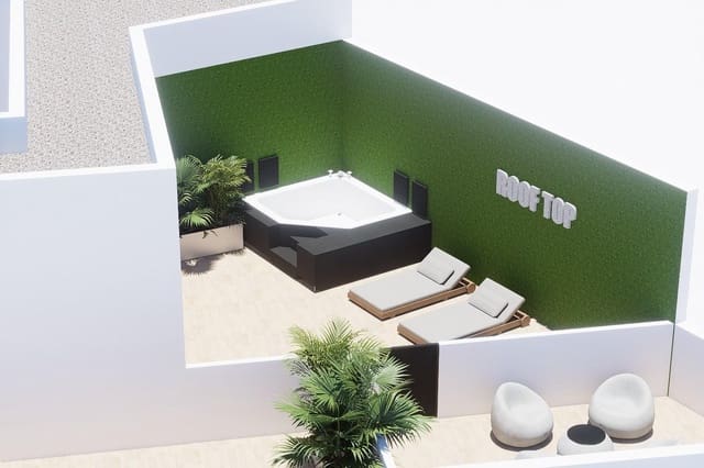 1 quarto Penthouse para venda em Antonio Machado, Torrevieja com garagem - 229 000 € (Ref: 10006249)