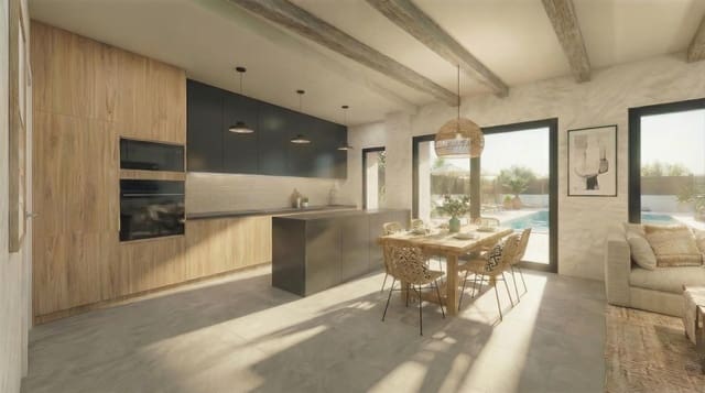 3 bedroom Villa for sale in Pinoso with pool garage - € 434,950 (Ref: 10017133)