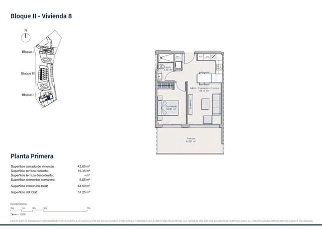 1 slaapkamer Appartement te koop in Golf Bahía, Finestrat met zwembad garage - € 289.000 (Ref: 10017137)