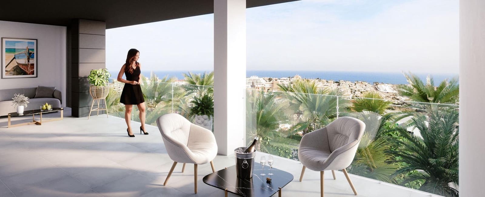 3 slaapkamer Penthouse te koop in Torrevieja met zwembad garage - € 540.000 (Ref: 10023644)