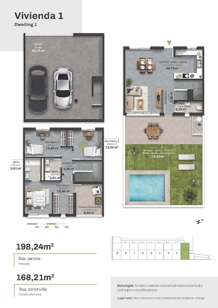 3 camera da letto Casa in vendita in Mojacar con piscina garage - 480.000 € (Rif: 10029219)