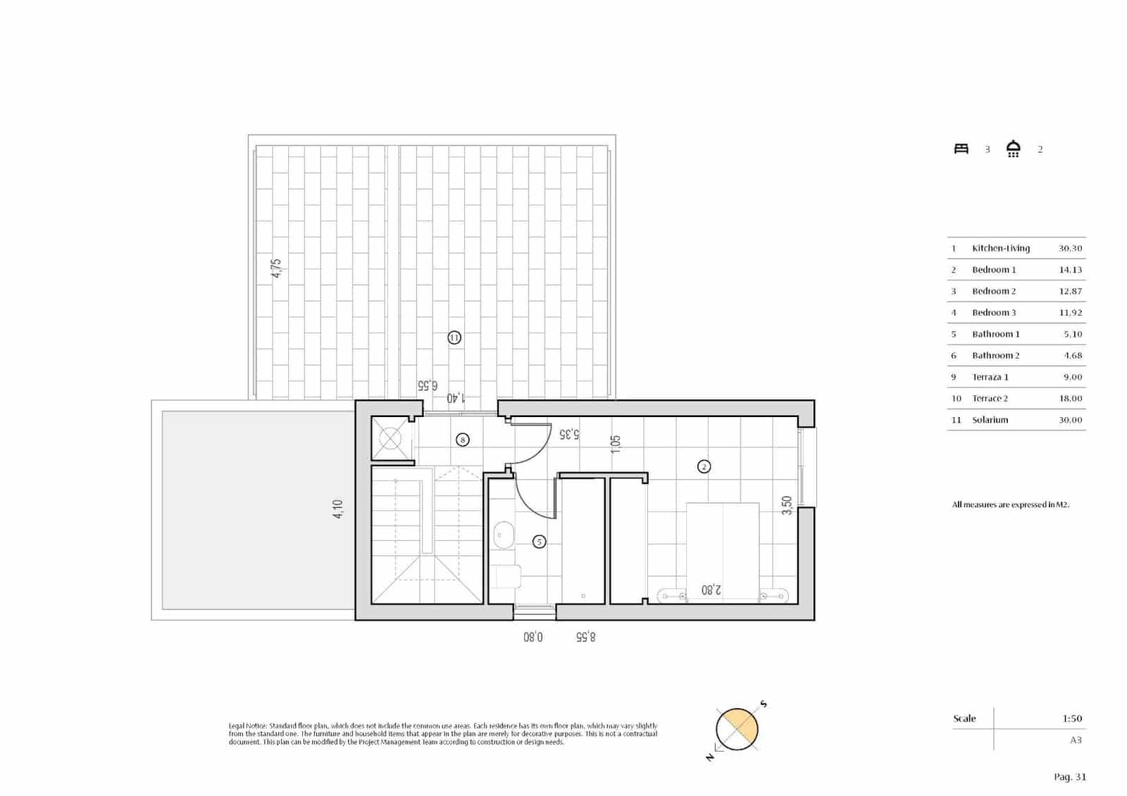 3 sovrum Villa till salu i Algorfa med pool garage - 489 000 € (Ref: 10030206)