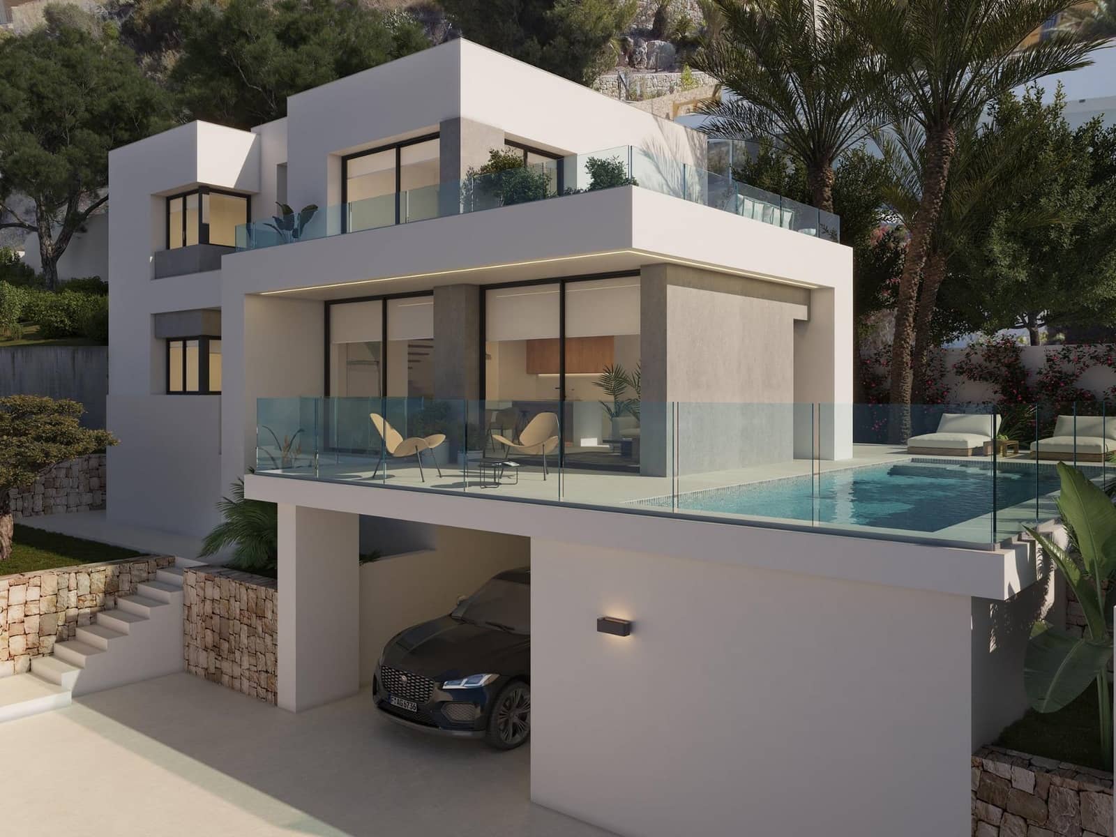 3 Zimmer Villa zu verkaufen in Benitachell / Benitatxell mit Pool Garage - 1.590.000 € (Ref: 10031566)