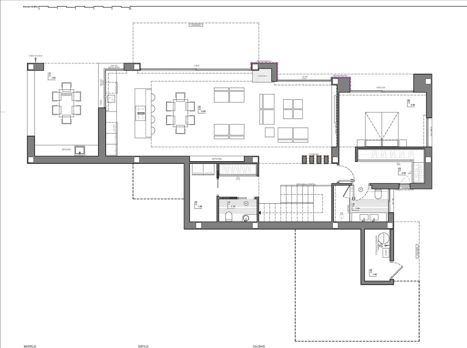 4 soverom Villa til salgs i Benitachell / Benitatxell med svømmebasseng - € 2 891 000 (Ref: 10037052)