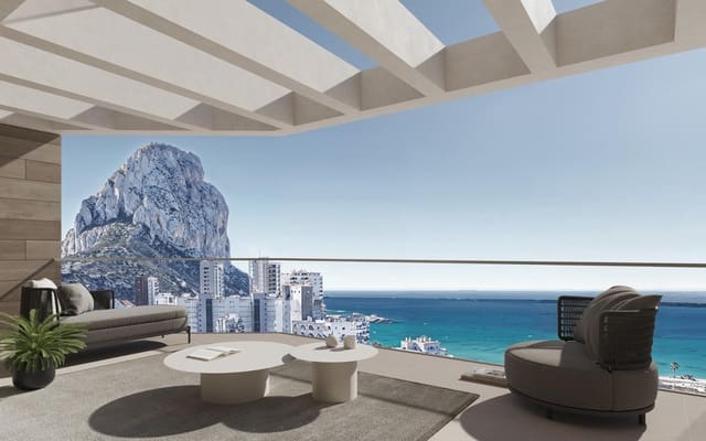 4 sypialnia Penthouse na sprzedaż w Cometa - Carrió, Calpe / Calp z basenem garażem - 915 000 € (Ref: 10040735)