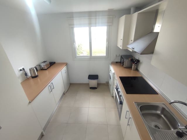 Apartamento de 2 habitaciones en Hacienda Riquelme Golf, Murcia ciudad en venta con piscina garaje - 195.000 € (Ref: 10129319)