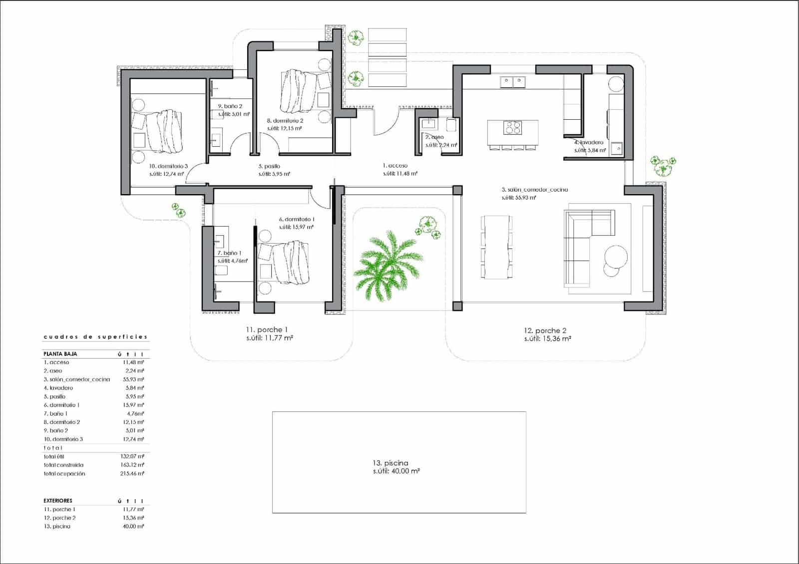 3 sypialnia Willa na sprzedaż w La Romana z basenem garażem - 508 096 € (Ref: 10139302)