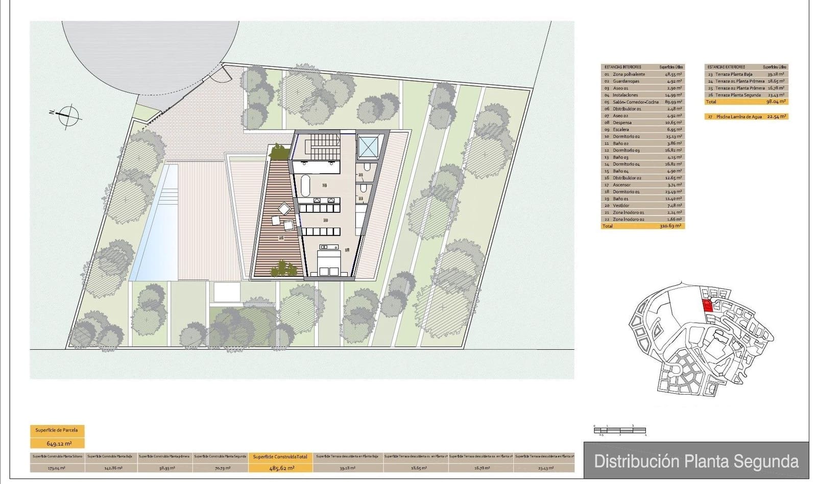 4 soverom Villa til salgs i Denia med svømmebasseng garasje - € 2 613 287 (Ref: 10159130)