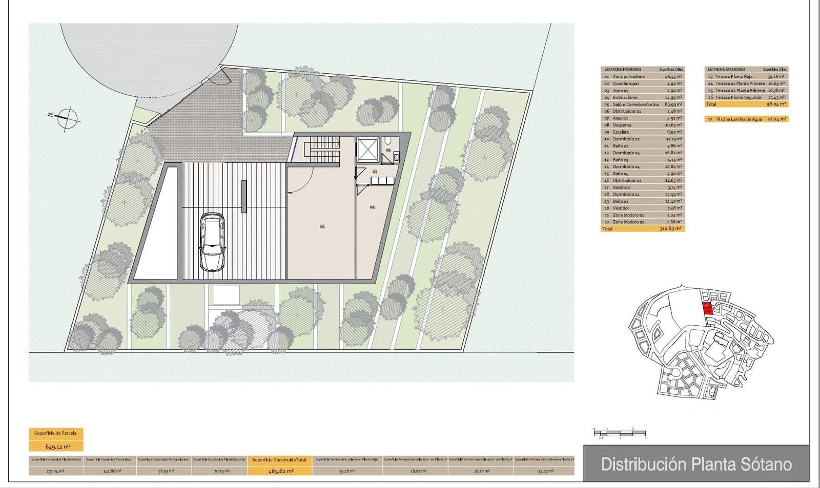 4 soverom Villa til salgs i Denia med svømmebasseng garasje - € 2 613 287 (Ref: 10159130)