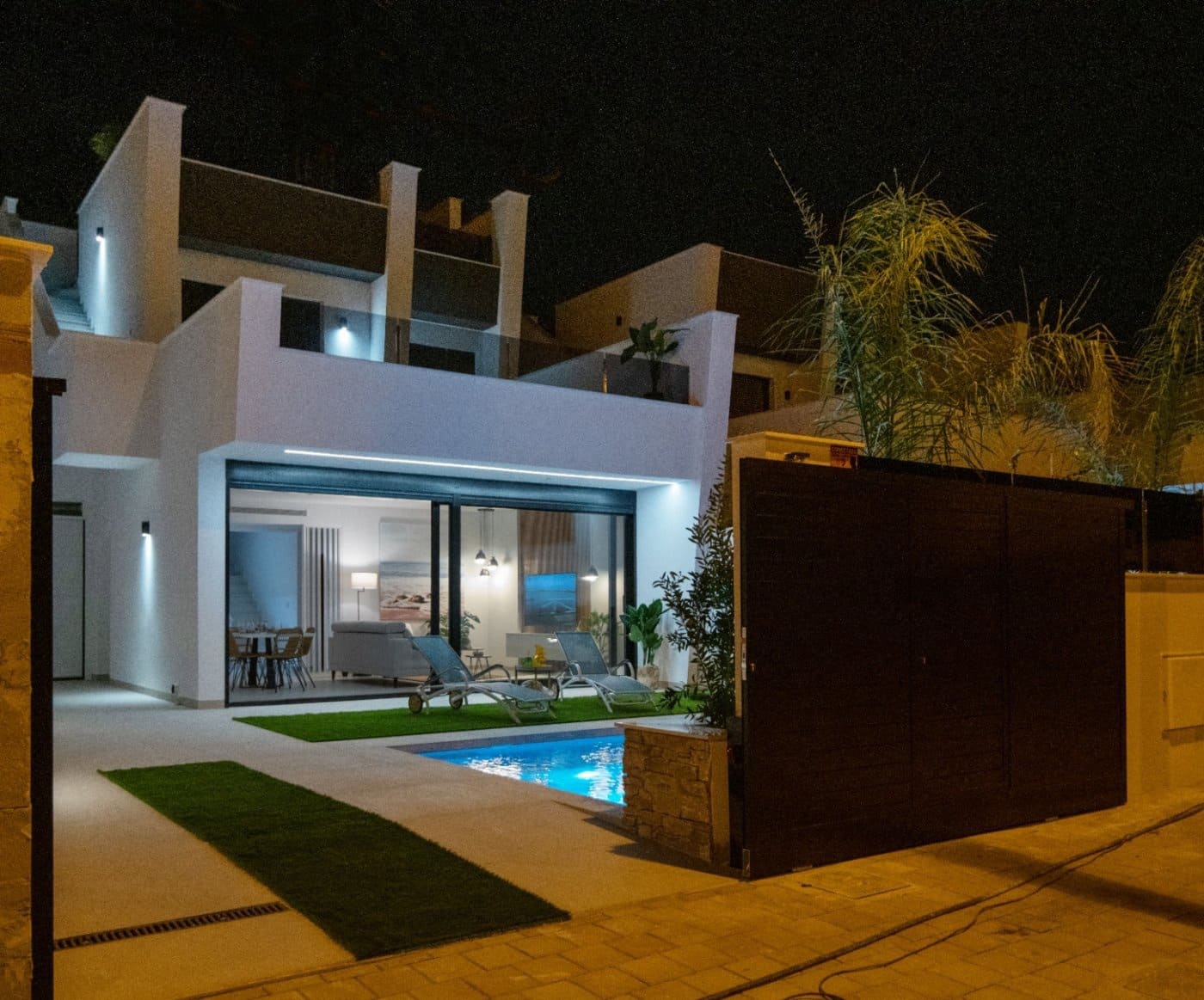 3 chambre Maison de Ville à vendre à Santiago de la Ribera avec piscine garage - 595 000 € (Ref: 10179887)