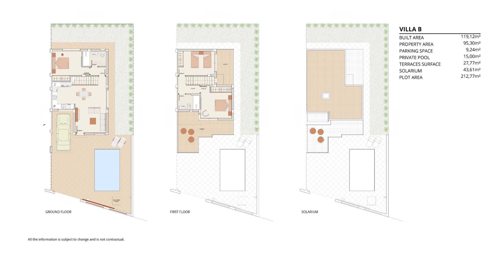 3 soverom Villa til salgs i Los Alcazares med svømmebasseng garasje - € 428 000 (Ref: 10184323)