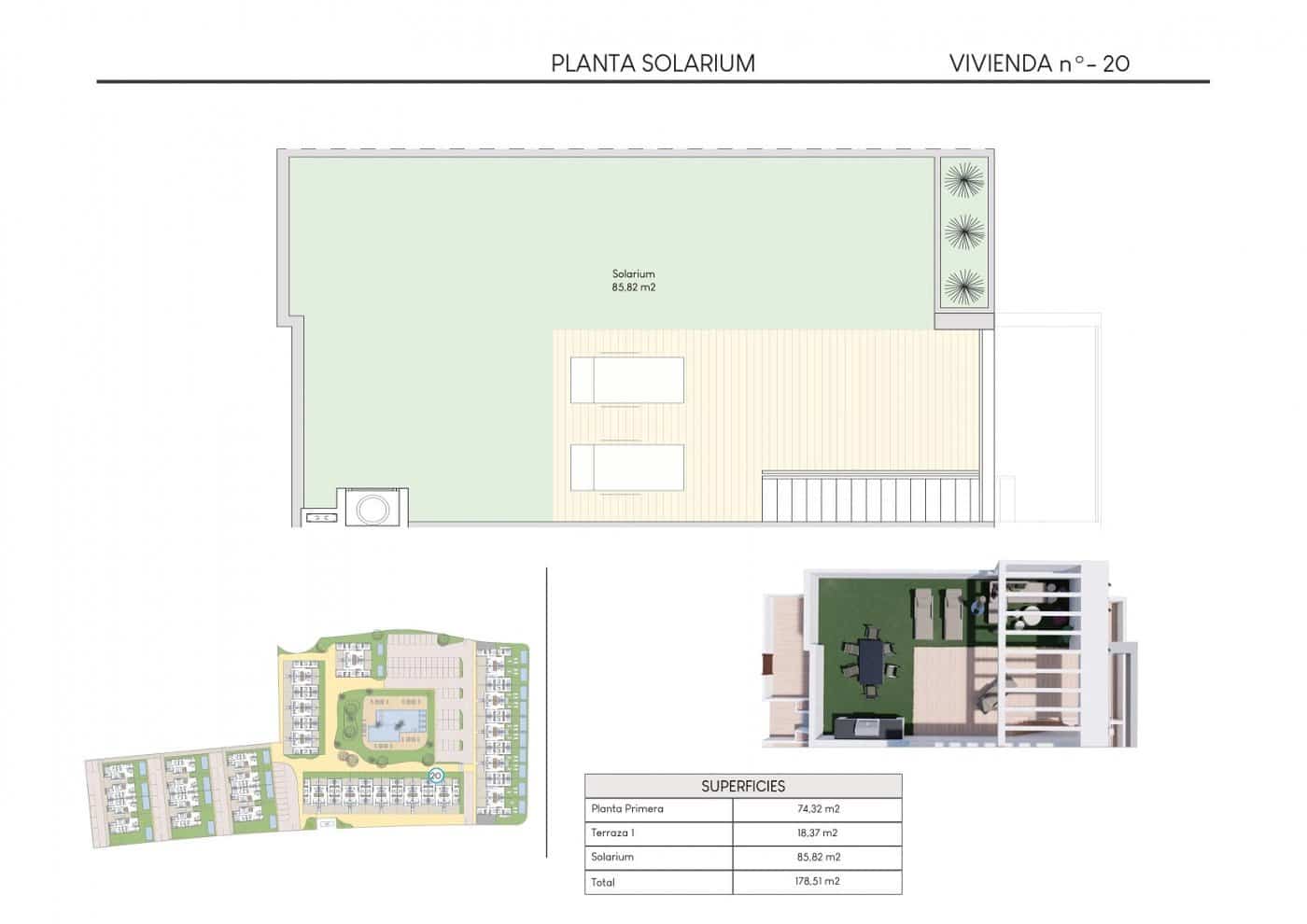 2 slaapkamer Bungalow te koop in Finestrat met zwembad garage - € 369.900 (Ref: 9590816)
