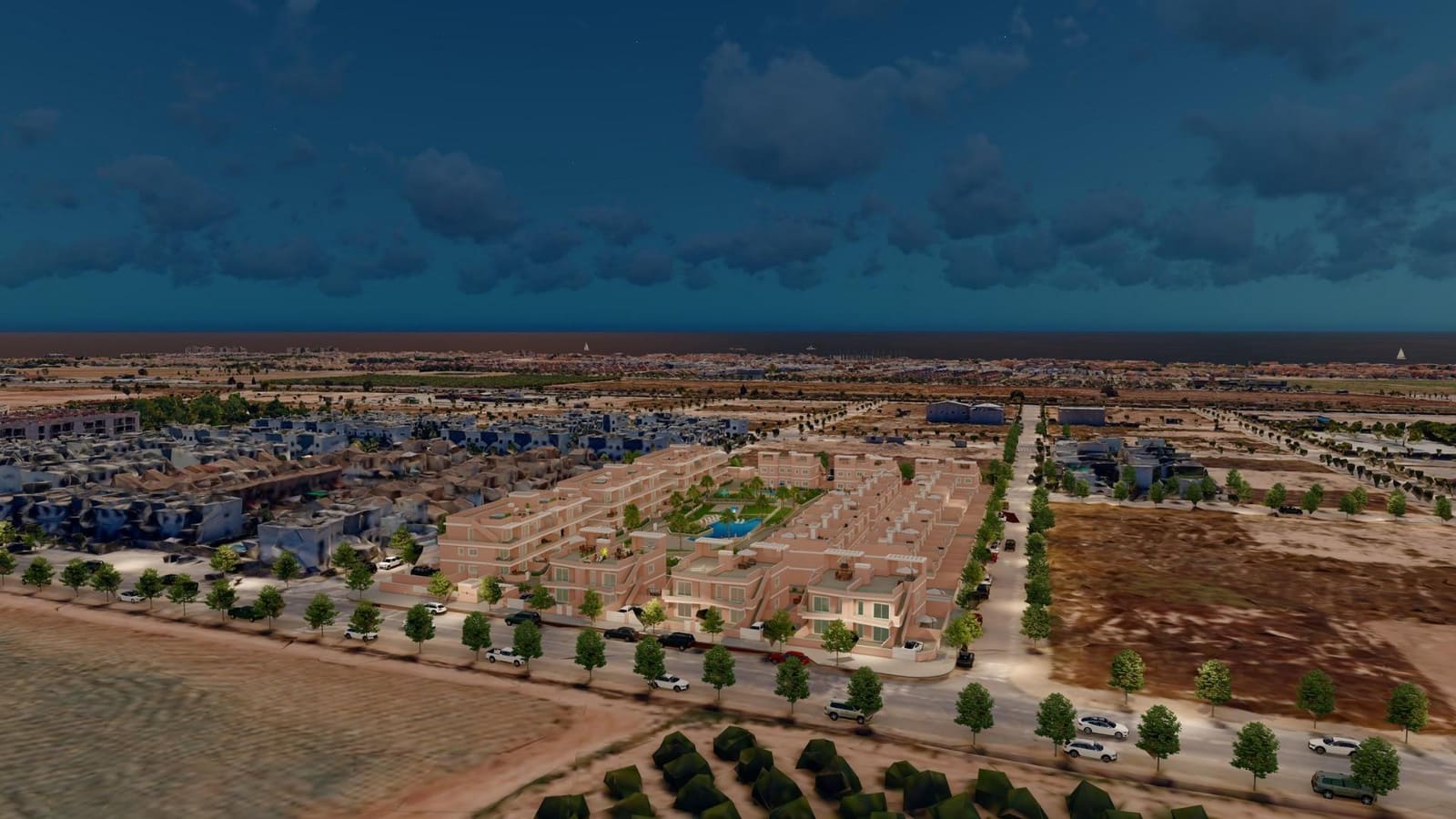 3 slaapkamer Penthouse te koop in Pilar de la Horadada met zwembad garage - € 354.900 (Ref: 9625491)