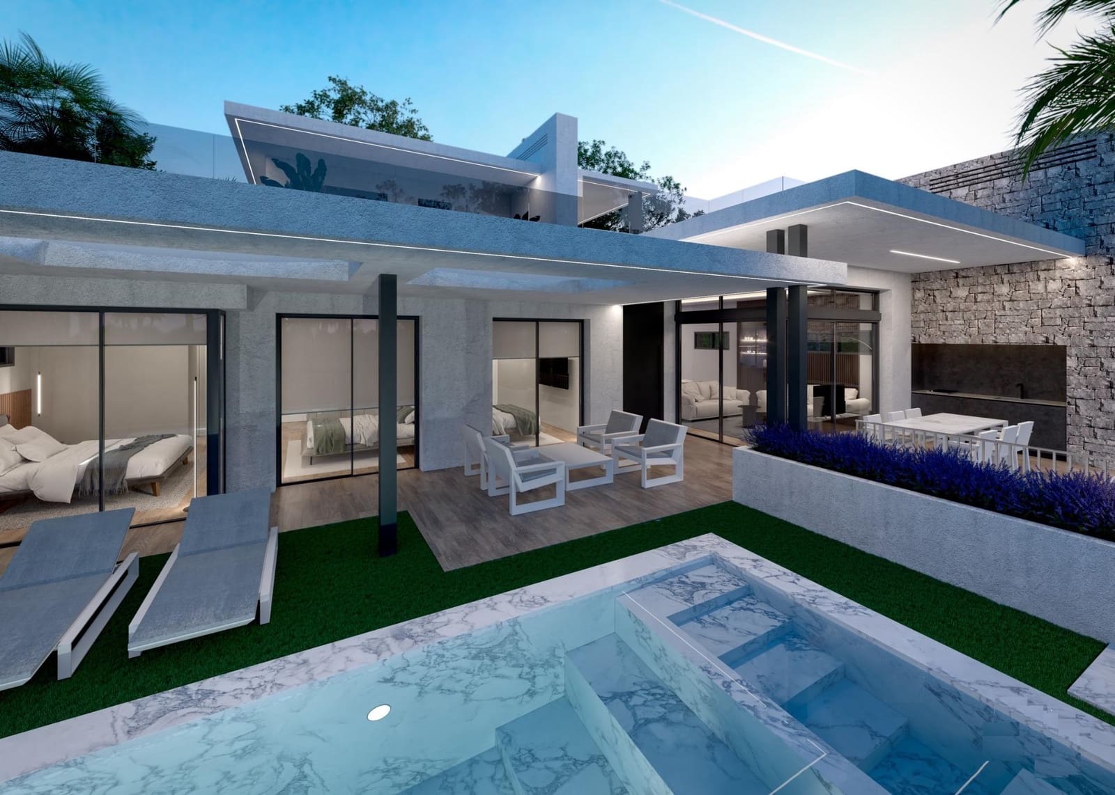 3 sypialnia Willa na sprzedaż w Torre-Pacheco z basenem - 1 613 000 € (Ref: 9747747)