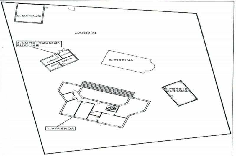 4 soverom Villa til salgs i Campos del Rio med svømmebasseng garasje - € 389 000 (Ref: 9764879)