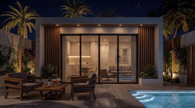 2 Zimmer Villa zu verkaufen in Cala Marqués, Vera mit Pool Garage - 370.000 € (Ref: 9798932)