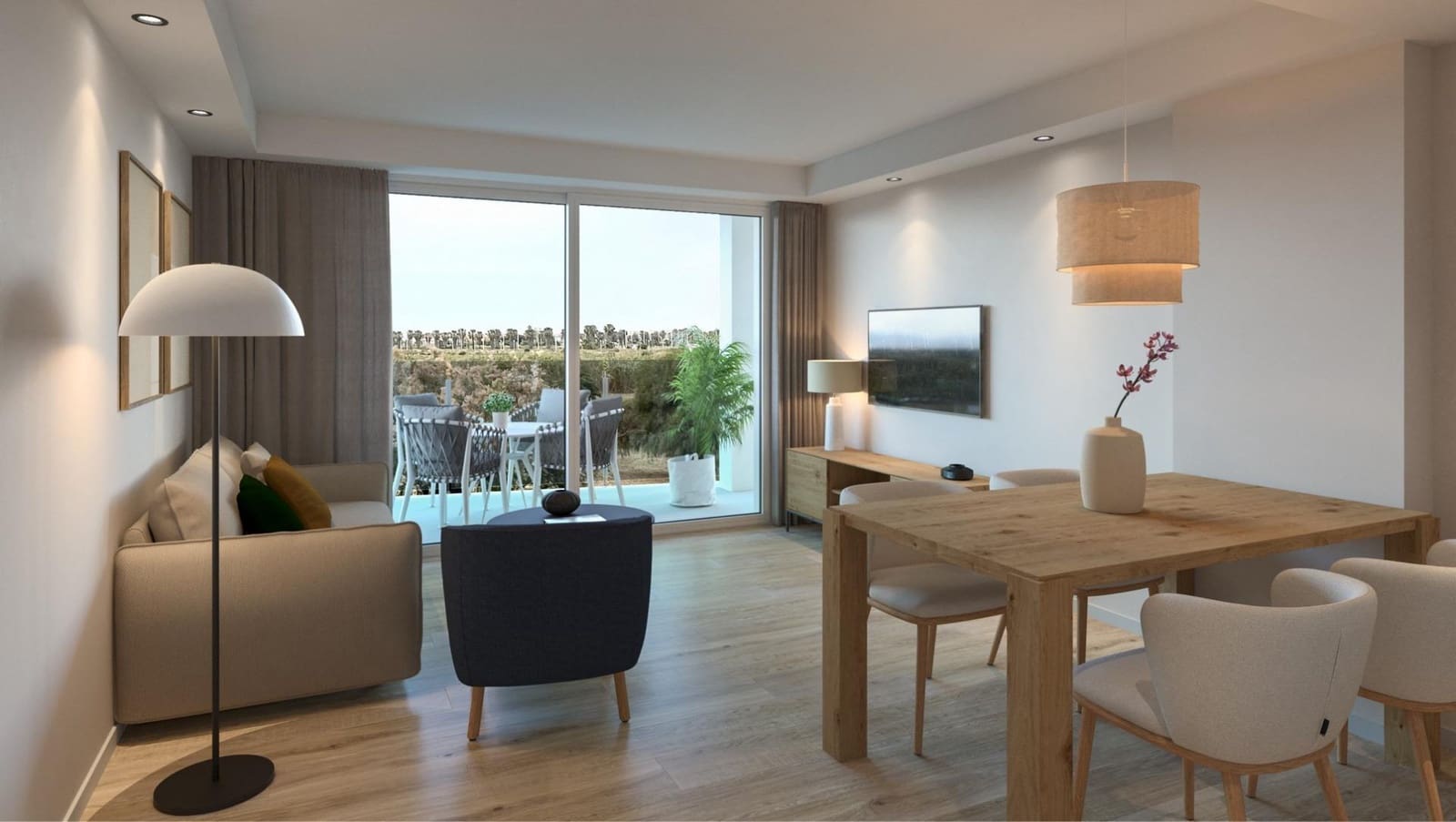 2 sypialnia Apartament na sprzedaż w Moncofa z basenem garażem - 169 000 € (Ref: 9804147)