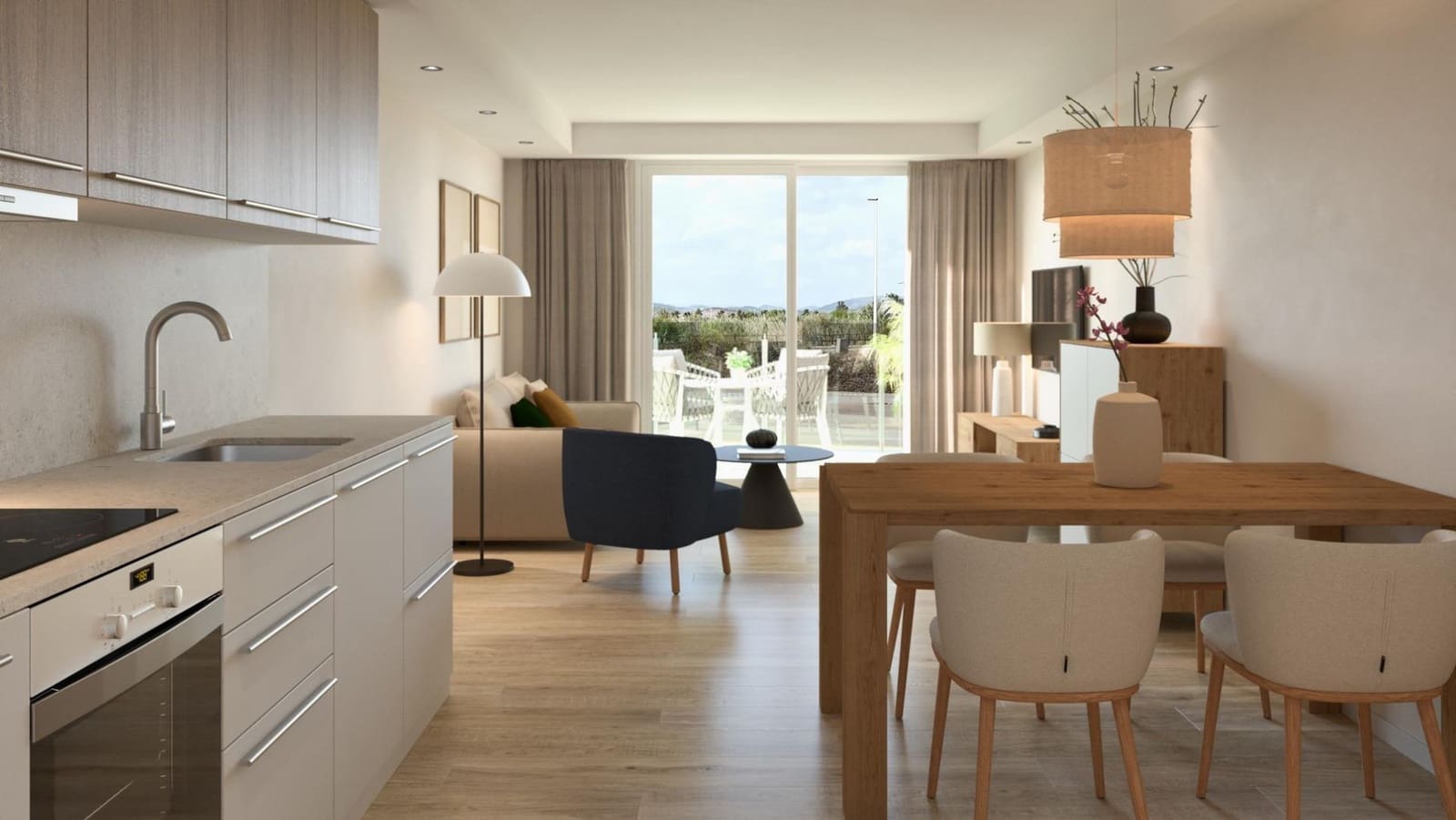 3 Zimmer Apartment zu verkaufen in Moncofa mit Pool Garage - 249.000 € (Ref: 9804148)