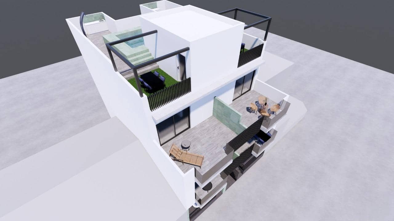 2 soverom Penthouse til salgs i Pilar de la Horadada med svømmebasseng - € 350 000 (Ref: 9868298)