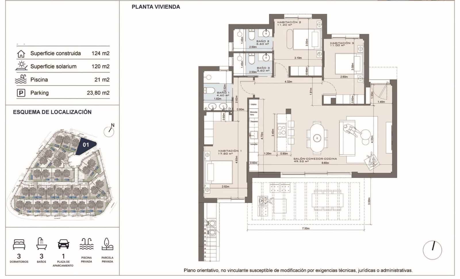 3 makuuhuone Huvila myytävänä paikassa Muchamiel / Mutxamel mukana uima-altaan 
autotalli - 625 000 € (Ref: 9912674)